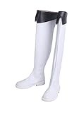 LINGCOS Role Play For Goblin Slayer Priestess Cosplay Boots White Shoes Custom Made Halloween Carnival Makeup