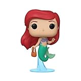 Funko POP! Disney: Little Mermaid - Ariel with Bag - Vinyl-Sammelfigur - Geschenkidee - Offizielle Handelswaren - Spielzeug Für Kinder Und Erwachsene - Movies Fans - Modellfigur Für Sammler