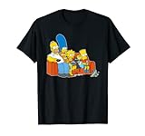 The Simpsons Homer Marge Maggie Bart Lisa Simpson Couch T-Shirt