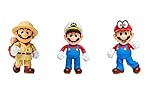 Nintendo SUPER Mario 406534 Super Mario Odyssey 3er Pack, 10 cm Figuren, Bunt, 10cm
