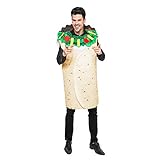 Spooktacular Creations Burrito Kostüm Deluxe Set für Erwachsene Halloween Dress Up Party (X-Large)