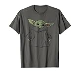 Star Wars The Mandalorian Grogu Zeichnung T-Shirt