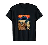 Cookie Muncher Der Scream Munch Monster-Witz T-Shirt