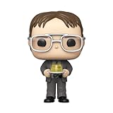The Office - Dwight Schrute with Gelatin Stapler Funko Pop! Vinyl Figure (Bundled with Compatible Pop Box Protector Case)