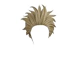 PWEINCY Keigo Takami Hawks Cosplay Perücke Kurzes braunes Haar für Halloween Kostüm