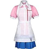 Anime D-anganronpa Mi-kan Ts-umiki Cosplay Kostüm Japanisches Dienstmädchen Outfit Kurzarm Pink Fancy Dress Full Set (Color : A, Size : XX-Large)