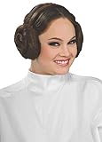 Rubie's Official Disney Star Wars Prinzessin Leia Haarreifen mit Haarschnecken, Kostümperücken-Accessoire, Einheitsgröße Erwachsene