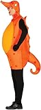 Fiestas Guirca Seepferdchen Kostüm, Orange, Einheitsgröße, 84345