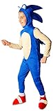 Ciao- Sonic the Hedgehog costume disguise boy official SEGA (Size 5-7 years)