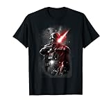 Star Wars Darth Vader Lightsaber Cross Body Portrait T-Shirt