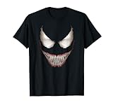 Marvel Venom Big Face Grin Halloween Costume T-Shirt