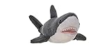 Wild Republic 20721 22462 Plüsch Weißer Hai, Cuddlekins Kuscheltier, Plüschtier 20 cm, Grau