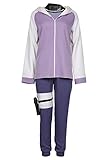 Generic Hyūga Hinata Jacke Hosen Outfits Halloween Karneval Anzug Cosplay Kostüm Damen Violett L