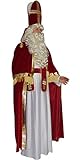 Maylynn Kostüm Bischof Nikolaus Weihnachtsmann, Größe:XL