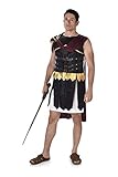 Karnevalskostüm römischer Legionär, 82062, für Männer, mehrfarbig, XL
