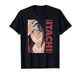Naruto Shippuden Itachi Block und Name T-Shirt