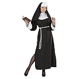 Widmann - Kostüm Nonne, Kleid, Geistliche, Faschingskostüme, Karneval