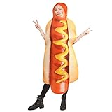 SEA HARE Unisex Erwachsene Hot Dog Overall Kostüm (One Size)