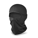 Amazon Brand - HIKARO Sturmhaube Gesichtsmaske für Damen und Herren - Skifahren, Snowboarden, Motorrad, UV-Schutz & Windschutz