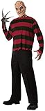 Rubie's 888434 Offizielles Kostüm Freddy Krueger, Nightmare – Mörderische Träume, für Herren, Einheitsgröße