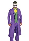 Ciao 11684 Joker Disguise, Men, Purple, Size XL