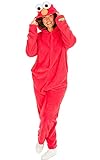 Rubie's Official Sesamstraße Elmo-Kostüm für Erwachsene, Größe Standard