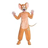 Amscan - Kinderkostüm Jerry, Maske, Overall, abnehmbarer Schwanz, Maus, Tom & Jerry, Motto-Party, Karneval