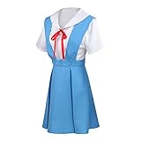 Hcxbb-1 Anime. EV-A. Cosplay Kostüm A-Suka L-Angley So-Ryu Ay-Anami R-Ei Schuluniform Kostüm Kleid Uniform Halloween Requisiten Geschenk (Color : A, Size : XS)