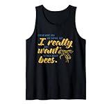 Höre, was du sagst Honigbiene Bienenhaltung Imkerinnen und Tank Top