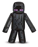 Enderman Costume, Inflatable Minecraft Costumes for Kids, Child Size Fan Operated Expandable Blow Up Suit Black