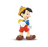 Bullyland 12399 - Spielfigur Pinocchio aus Walt Disney Pinocchio, ca. 6,9 cm, detailgetreu, ideal als kleines Geschenk für Kinder ab 3 Jahren