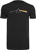 MERCHCODE Herren Pink Floyd Dark Side of The Moon Tee T-Shirt, Black, L