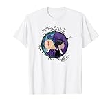 Wednesday Enid Stained Glass Spider Web Silhouettes Box Up T-Shirt