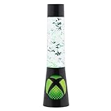 Paladone Xbox Glitter Lavalampe, Flow Lamp Mood Lighting, Mehrfarbig, 33 cm