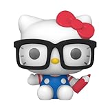 Funko POP! Sanrio: Hello Kitty - HK Nerd - Vinyl-Sammelfigur - Geschenkidee - Offizielle Handelswaren - Spielzeug Für Kinder Und Erwachsene - Modellfigur Für Sammler Und Display
