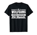 Wolfgang Name Lustiger Spruch Shirt Vorname Geschenk