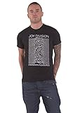 Joy Division Herren Unknown Pleasures T-Shirt Schwarz