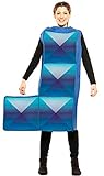 EUROCARNAVALES, SA Tetris Kostüm mit Blauer Figur für Erwachsene