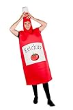 Fun Shack Rotes Ketchup Kostüm für Damen und Herren - Einheitsgröße