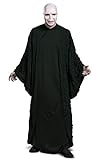 Disguise Herren Voldemort Official Harry Potter Magic World Adult Costume Robe and Mask Halloween Costume Kost me in Erwachsenengr e, Schwarz, X-Large (42-46) US EU
