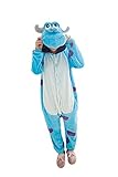 Lazutom Tier Cosplay Kostüme Onesies Pyjama Halloween Party Unisex-Adult Onepiece Nachtwäsche Weihnachten (X-Large fits for 172-186 cm(67.7'-73.2'), Sully)