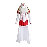 Fortunehouse Sword Art Online Asuna Cosplay Outfits Yuuki Asuna Cosplay Kostüm für Erwachsene, XXL