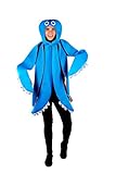 Fun Shack Blau Krake Kostüm Erwachsene, Unterwasser Kostüm,Tintenfisch Kostüm, Faschingskostüme Erwachsene Größe Einheitsgröße