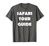 Safari Tour Guide Karneval Kostüm Shirt Afrika Wildtiere