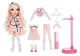 Rainbow High Fashion Doll - Bella - Rosa Puppe mit Luxus-Outfits, Accessoires und Puppenständer Series 2 - Für Mädchen ab 6 Jahren