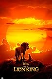 Grupo Erik Disney Poster - Der König der Löwen Poster - Kunstdruck - Deko Wohnzimmer oder Deko Schlafzimmer - Deko Zimmer - Größe : 61 x 91 - Offizielle Lizenz - Disney Fanartikel