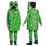 Disguise Offizielles Minecraft Kostüm Kinder Jungen Deluxe Creeper Kostüm Karneval Kostüm Minecraft Faschingskostüme Kinder L
