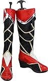 GSFDHDJS Cosplay Stiefel Schuhe for League of Legends Ahri Black