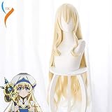 Anime Goblin Slayer Priestess Cosplay Wigs Peluca Movie Adult Women Girl Costumes Synthetic Hair for Adult Cosplay Hallooween