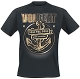 Volbeat Anchor Männer T-Shirt schwarz L 100% Baumwolle Band-Merch, Bands, Nachhaltigkeit